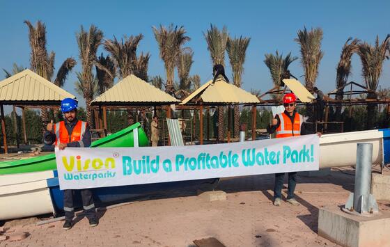 Beş Yıldızlı Otel Resort Fiberglass Eğlence Parkı