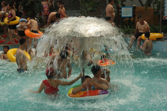 Korrozyona dayanıklı SPA Hidroterapi Ekipmanı, Sıcak Dip Galvanize Çelik Yapısı ve Akıllı Kontrol Sistemi