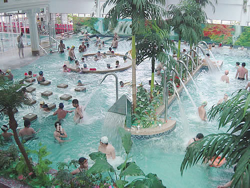 Korrozyona dayanıklı SPA Hidroterapi Ekipmanı, Sıcak Dip Galvanize Çelik Yapısı ve Akıllı Kontrol Sistemi