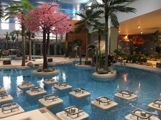 Korrozyona dayanıklı SPA Hidroterapi Ekipmanı, Sıcak Dip Galvanize Çelik Yapısı ve Akıllı Kontrol Sistemi