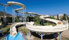 4-6 kişilik raf, 16m platform yüksekliği ve su parkları için 120 kişi / saatlik kapasite ile aile rafting kaydırma