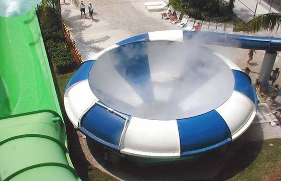10.65 metrelik platform yüksekliği, 180 kişilik kapasitesi ve sıcak dip galvanizli çelik yapısı olan Space Bowl Water Slide
