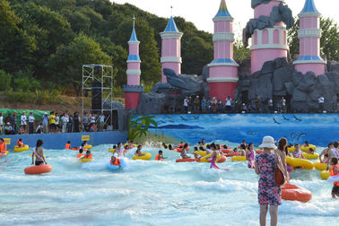 Customized Theme Park Projects , Water Park Construction With Fiberglass Material