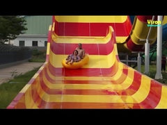 Fiberglass Custom Su Kaydırmaları / Eğlence Parkı Boomerang Su Kaydırmaları Giant Su Parkı için